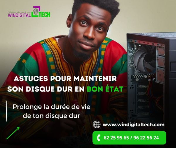 Apprends à maintenir ton disque dur en bon état